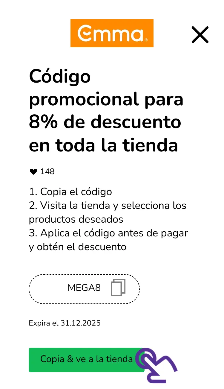 clic en el cupón