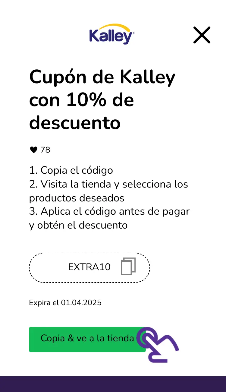 clic en el cupón