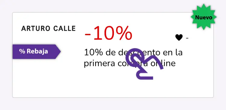 clic en el descuento