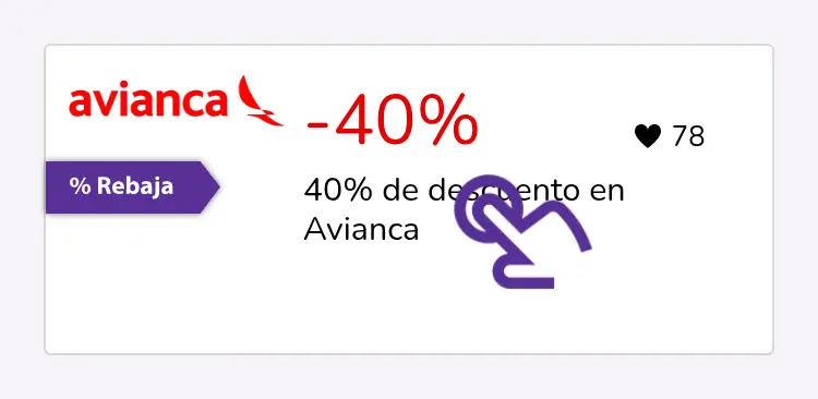 clic en el descuento