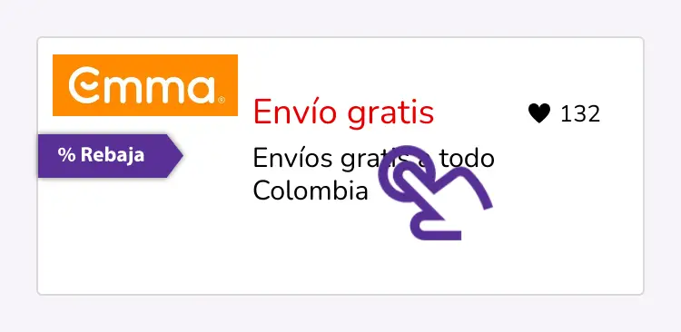 clic en el descuento