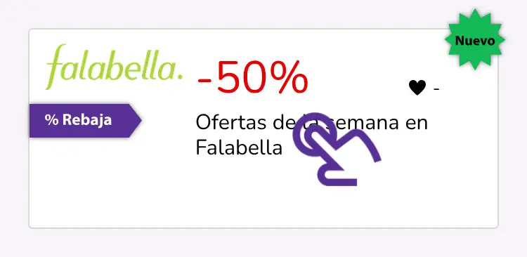 clic en el descuento