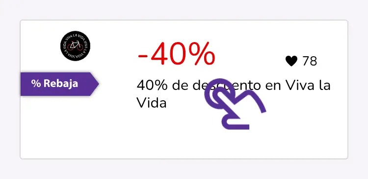 clic en el descuento