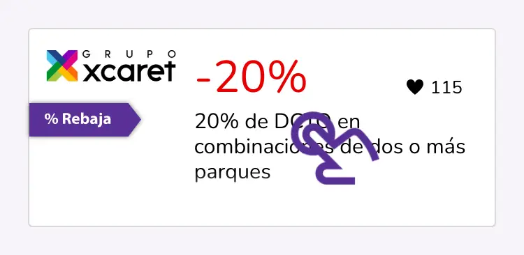 clic en el descuento