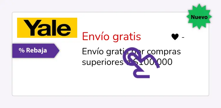 clic en el descuento