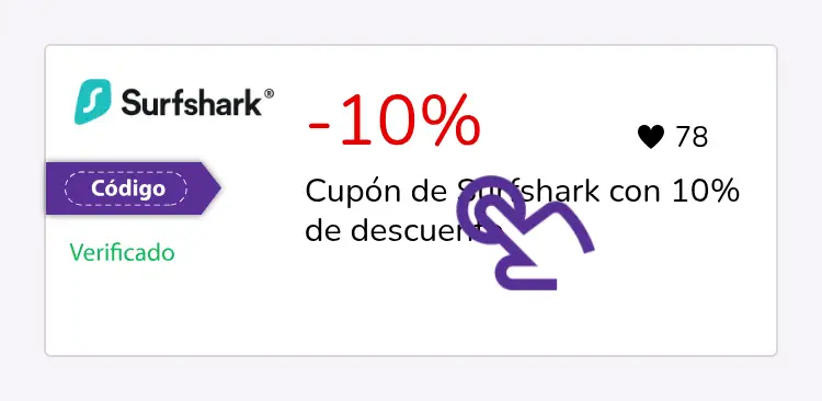 selección de cupón