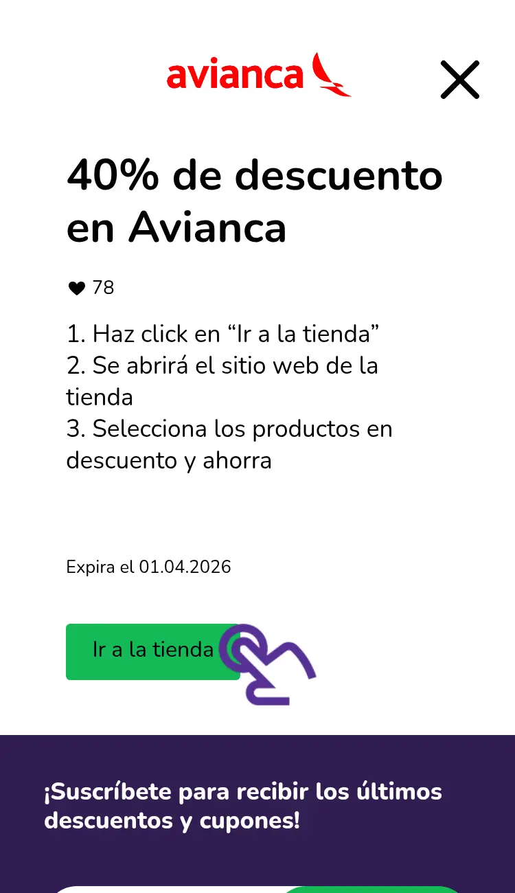 visitar la tienda con descuentos
