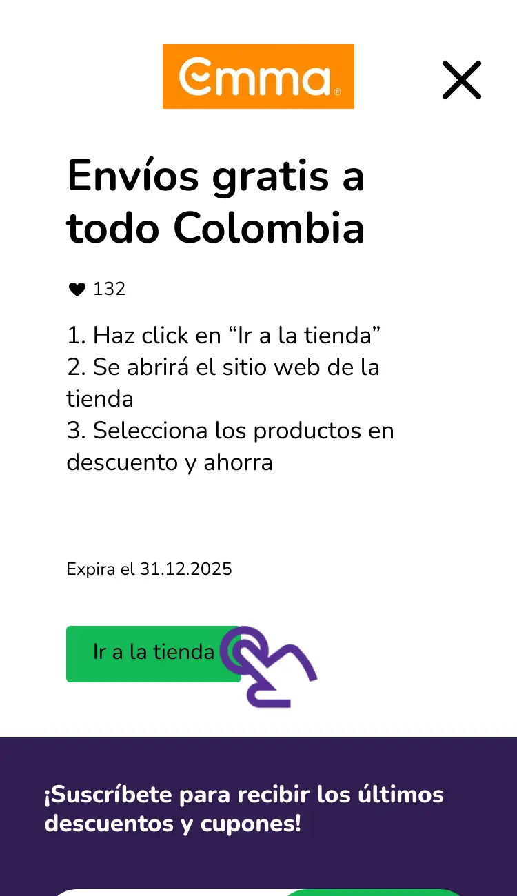 visitar la tienda con descuentos