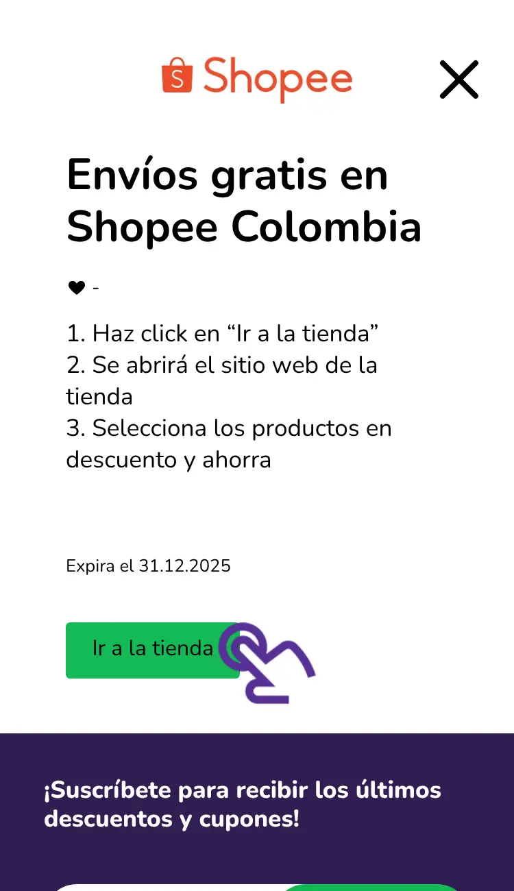 visitar la tienda con descuentos